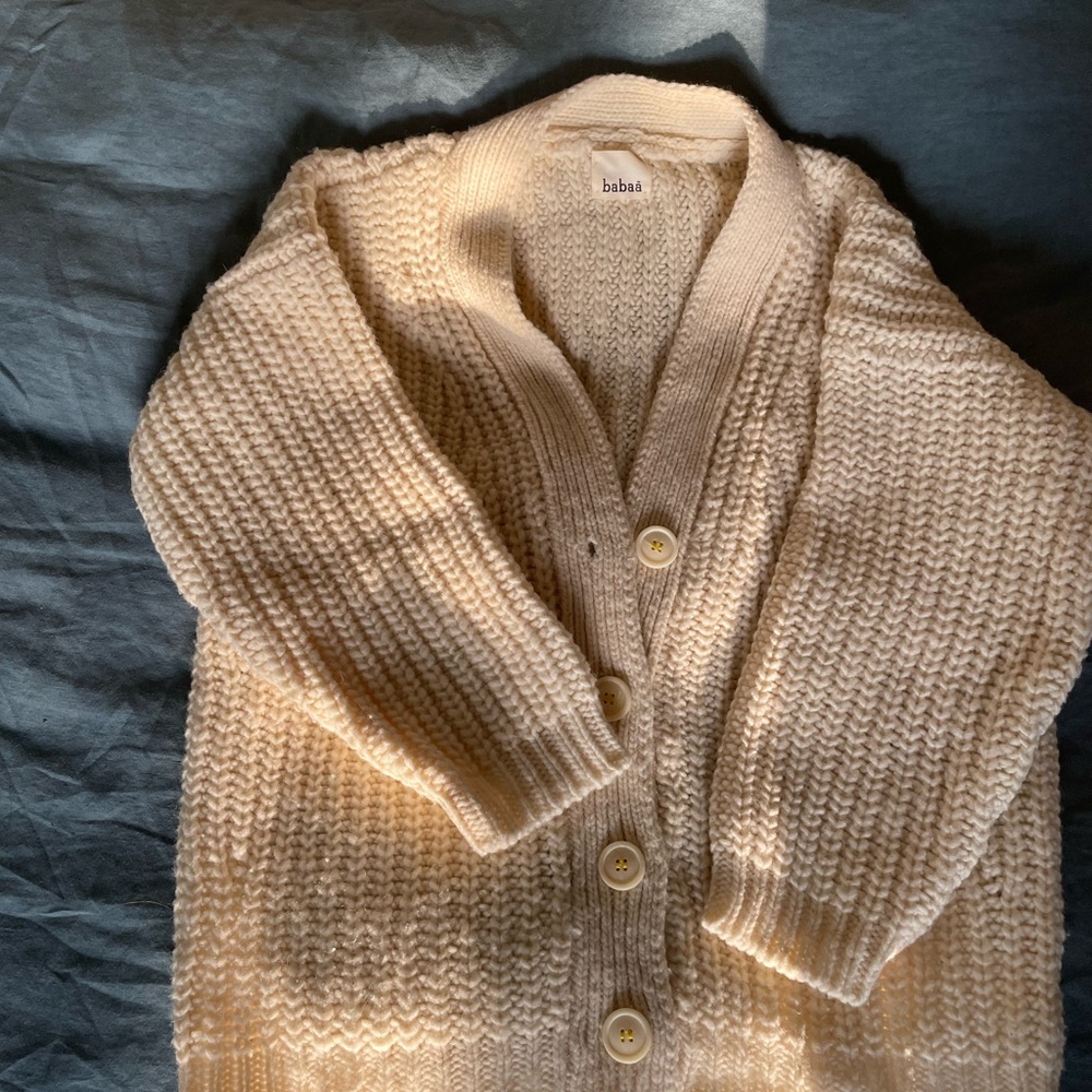 Babaa cardigan woman no19 mini natural
